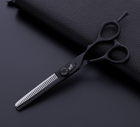 Professional Japan 440c 6 & 5.5 inch rainbow cut hair scissors set cutting shears thinning barber scissor hairdressing scissors - V.I.P Digital Presence