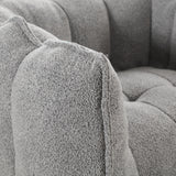 Soft Bean Bag Chair with High Resilient Foam(Chips)for living room and bedroom,Comfortable Square Lazy Sofa with Footstool - V.I.P Digital Presence