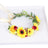 Korean style flower garland headwear sunflower children's performance scenic area decoration headwear hair accessories sunflower - V.I.P Digital Presence