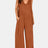 V-Neck Wide Strap Jumpsuit - V.I.P Digital Presence