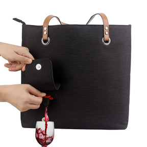 Outdoor portable portable beach red wine bag insulated ice bag picnic bag - V.I.P Digital Presence