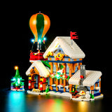 YB brand compatible with LEGO 10339 Santa Claus Post Office building blocks, LED lighting fixtures, winter lighting model ornaments - V.I.P Digital Presence