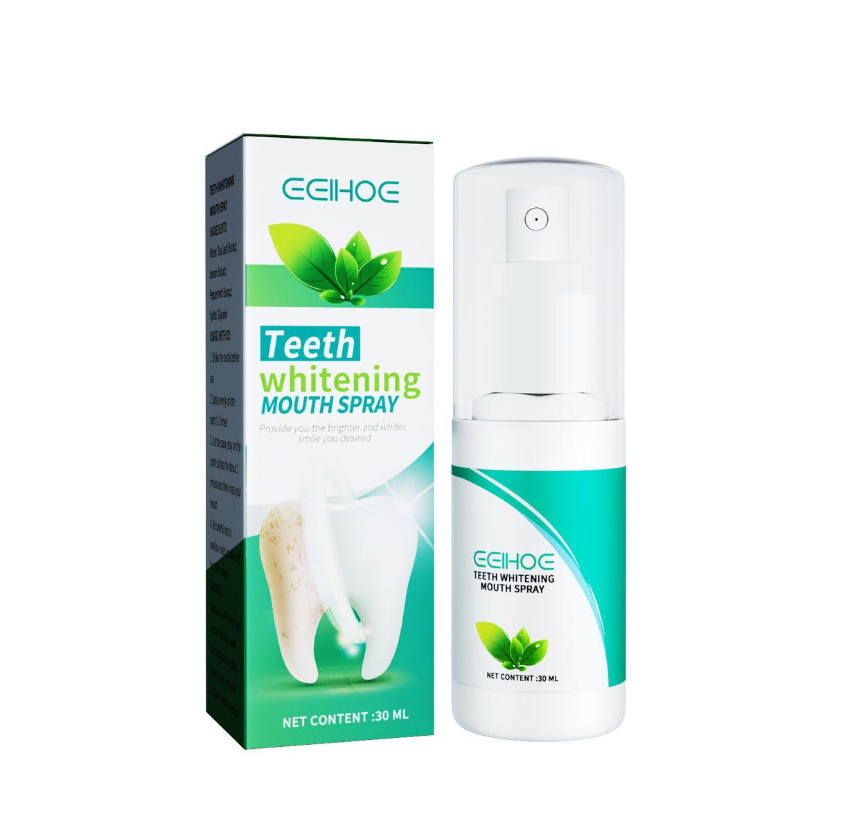 Teeth Whitening Mouth Spray, Clean Stains And Stones Fresh Breath Dental Care Spray - V.I.P Digital Presence