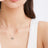 1 Carat Moissanite 925 Sterling Silver Necklace - V.I.P Digital Presence