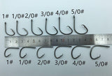 Rompin 120pcs/box 1#-5/0# 6 size mix 7381 fishing Hooks Octopus Sport Cirle bait sea hook with box - V.I.P Digital Presence