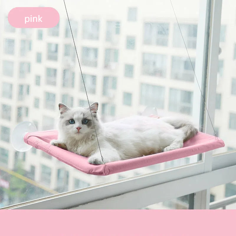 Upgrade cat hammock four season pet bed suction cup hanging cat bed folding window sill cat bed pet supplies - V.I.P Digital Presence