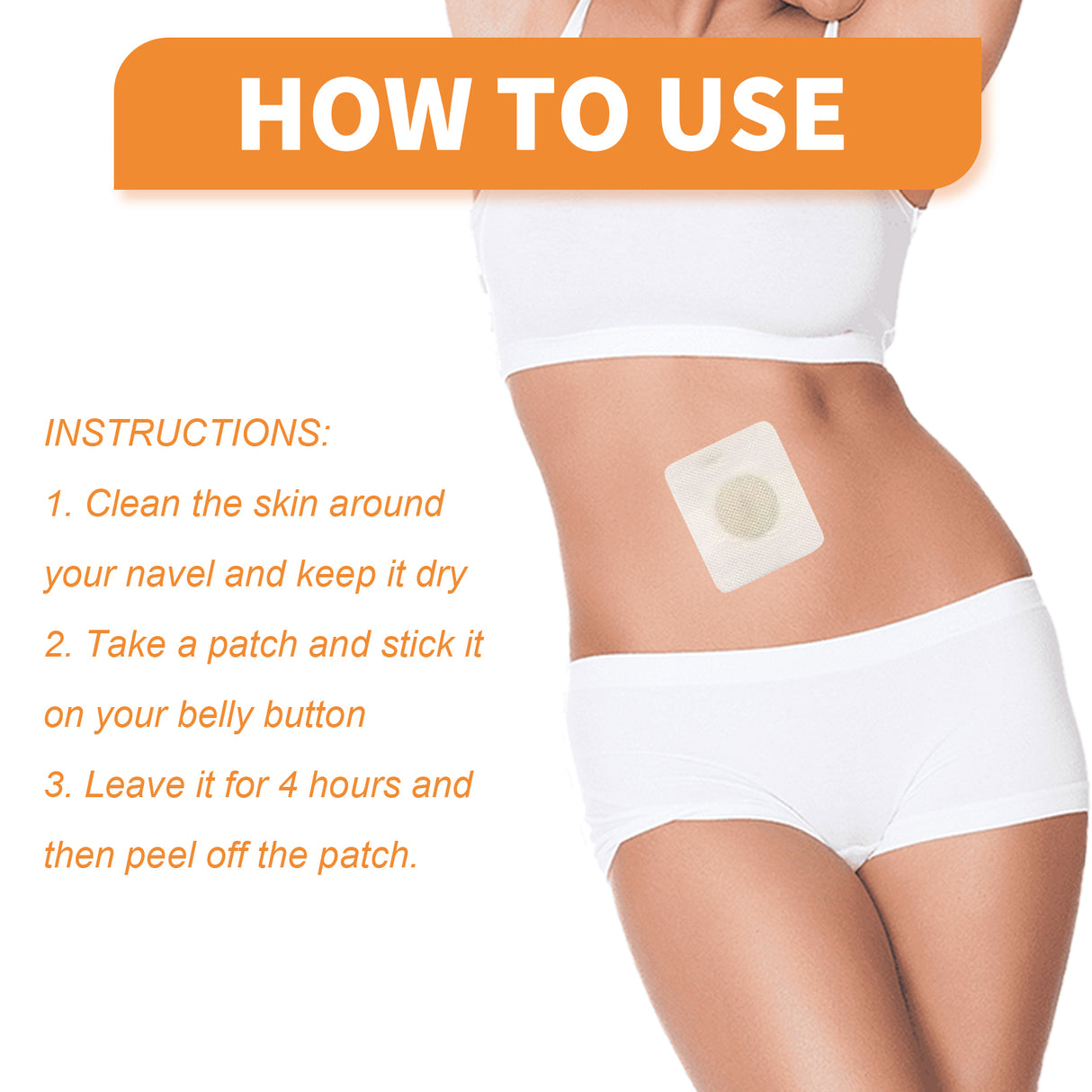 Beauty And Care, Firming Body Light Treatment Show Off The Body Herbal Essence Nourish The Body Navel Patch - V.I.P Digital Presence