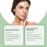 Exfoliante para la piel que limpia suavemente el rostro irritado e hidrata la piel.