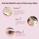 Electric eyelash curler three speed temperature portable novel and long-lasting curly eyelashes electric eyelash curler - V.I.P Digital Presence