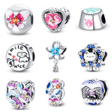 Butterfly flower thread safety bead fixing clip buckle string decoration - V.I.P Digital Presence