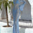 Openwork Backless Flare Sleeve Cover-Up Dress - V.I.P Digital Presence