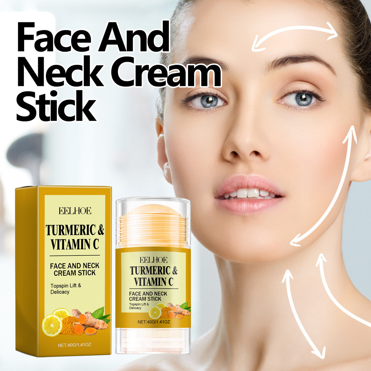 Face And Stick Neck Cream, Lift Firming And Reduce Neck Lines Facial Neck Care Moisturizing Beauty Cream - V.I.P Digital Presence