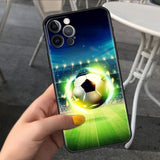 Adecuado para funda de teléfono de fútbol para iPhone 15