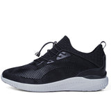 Internal height increasing men's shoes 8CM sports shoes with thick sole and no lace up invisible height increasing shoes - V.I.P Digital Presence