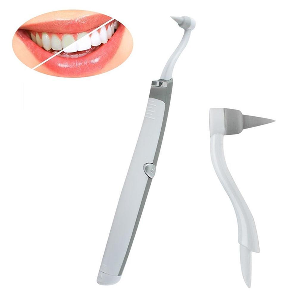 Electric Sonic Pic Tooth Stain Eraser Plaque Remover Dental Cleaning Tool Kit Tooth Teeth Whitening Sonic Tooth Pic - V.I.P Digital Presence