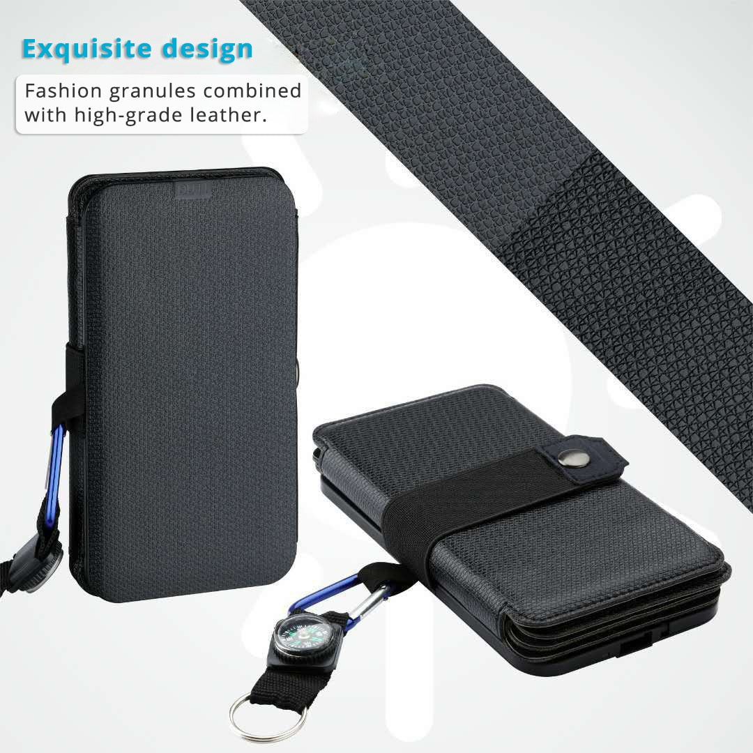 Lerranc Portable Folding 10W Solar Panels Charger 5V 2.1A USB Output Solar Cells for Cellphones Outdoors - V.I.P Digital Presence