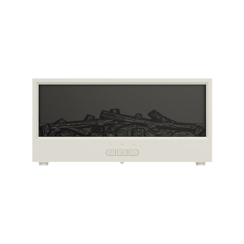 3D simulation fireplace flame aromatherapy machine big spray home desktop simulation charcoal fireplace humidifier - V.I.P Digital Presence