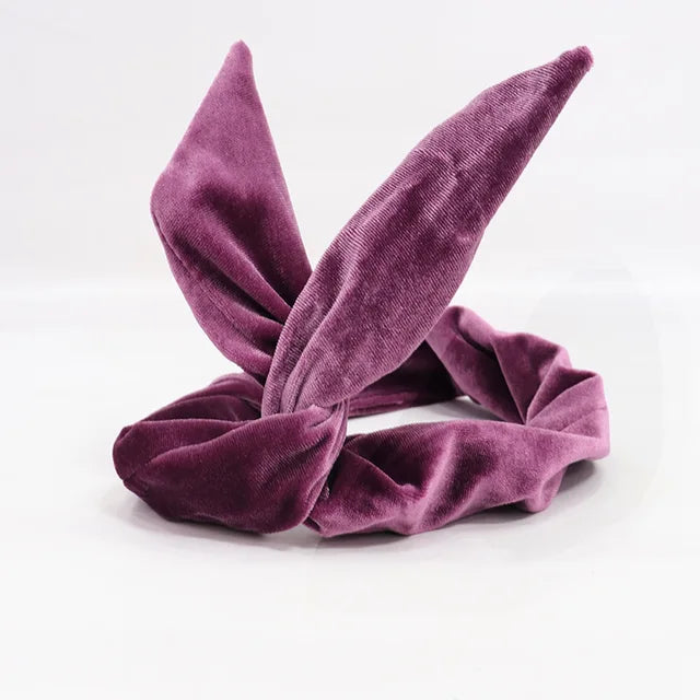 Fabric butterfly knot headband cute rabbit ear headdress headband and headband - V.I.P Digital Presence