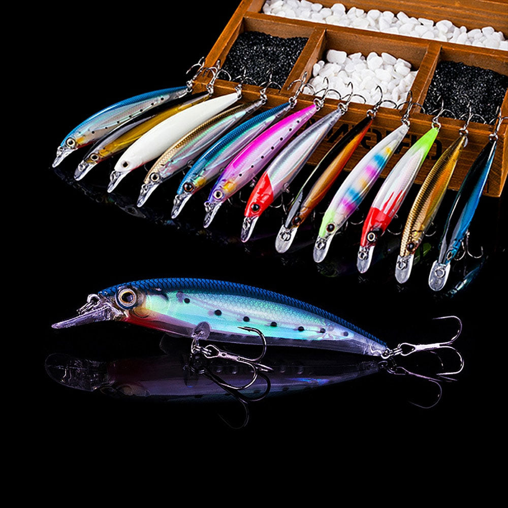 Fishing Wobblers Lure For Fishing Minnow 11cm 14g  All Goods For Fish Lures Artificial Bait Pencil Feeder Luminous Fishing - V.I.P Digital Presence