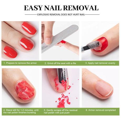 Burst Nail Polish Remover Lazy Hands Do Not Hurt Fast Degumming Agent Light Therapy Nail Polish For Nail Salon - V.I.P Digital Presence
