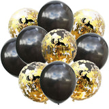Moon Castle Party Celebrates Latex Balloon Transparent Paper Shard Glitter Balloon Set - V.I.P Digital Presence