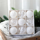 Christmas Ball Set Gift Box Christmas Painting Gift Pack Ball Christmas Tree Decoration Pendant - V.I.P Digital Presence