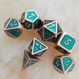 New font Dungeons & Dragons 7pcs/set Creative RPG Dice - V.I.P Digital Presence