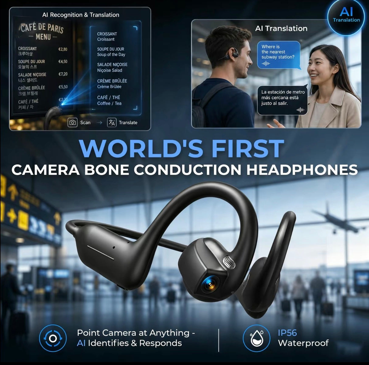 BoneCam Pro Headset