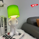 USB plug-in creative MR P shy desk lamp a little shy boy naughty night light without plug - V.I.P Digital Presence