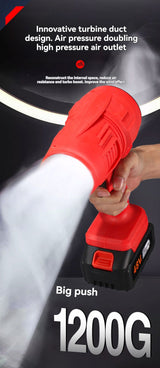 Rechargeable Air Blower Big Tree Industrial Portable Power Tools DIY Excellent for Home Garden Use - V.I.P Digital Presence