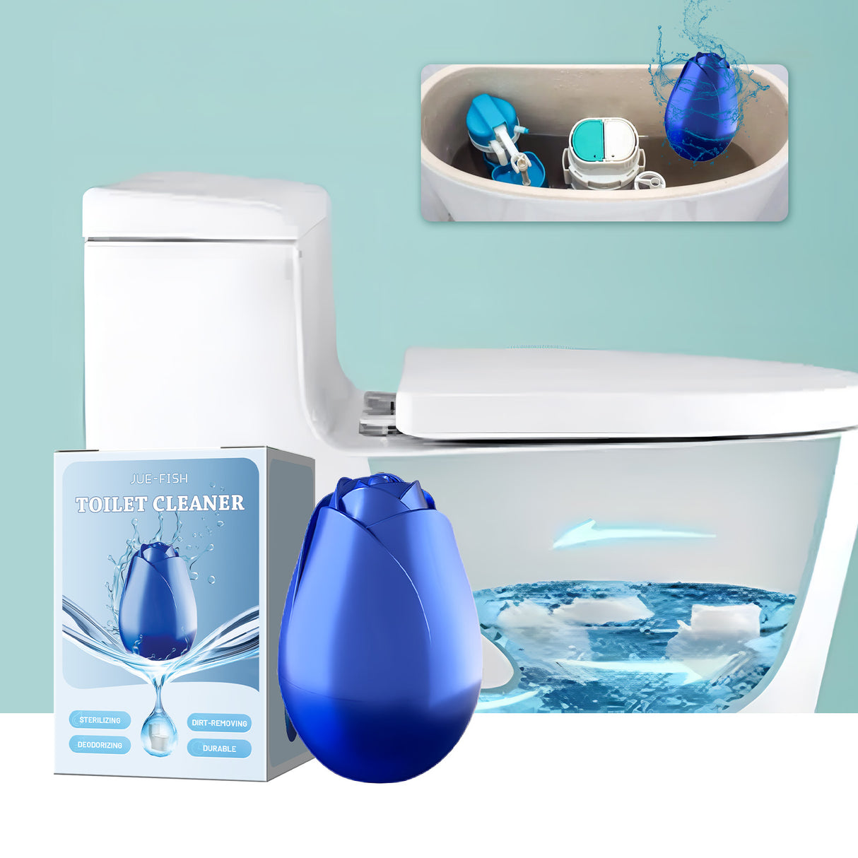 Toilet Cleaner, Household Bathroom Toilet Decontamination Descaling Fragrant Clean Toilet Deodorant Agent - V.I.P Digital Presence