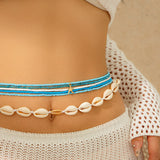 Mermaid Princess Shell Beads Waist Chain Beach Ocean Wind Waist Chain Starfish Body Chain - V.I.P Digital Presence