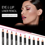 Magical Halo Easy To Color Lip Liner / Eyeliner 10 Colors Waterproof Lip Pencil That Lasts Makeup And Does Not Fade - V.I.P Digital Presence