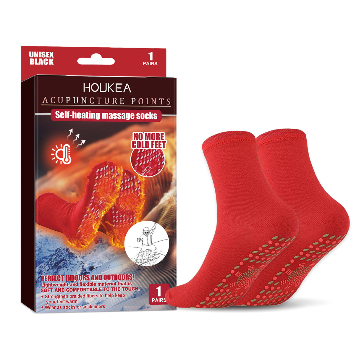 Self-Heating Massage Socks, Winter Outdoor Sports Wind And Cold Foot Care Massage Socks - V.I.P Digital Presence