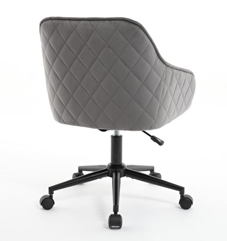 Velvet Office Desk Chair, Modern Home Desk Chair with Wheels , Vanity Chairs for Living Room, Bedroom,Study Room - V.I.P Digital Presence