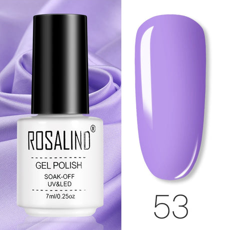 ROSALIND Gel Polish Set Manicure for Nails Semi Permanent Vernis top coat UV LED Gel Varnish Soak Off Nail Art Gel Nail Polish - V.I.P Digital Presence