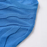 Elastic Waist Style Loose Pullover Women's Unique Design Knit Sweater - V.I.P Digital Presence