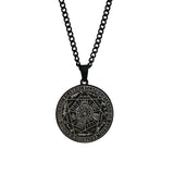 Stainless Steel Necklace Jewelry Seven Angels Magic Circle Pendant DIY Accessories Men's Necklace - V.I.P Digital Presence