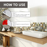 Tile Refill Agent, Kitchen Bathroom Waterproof Floor Mildew Proof Joint Tile Tip Sealant - V.I.P Digital Presence