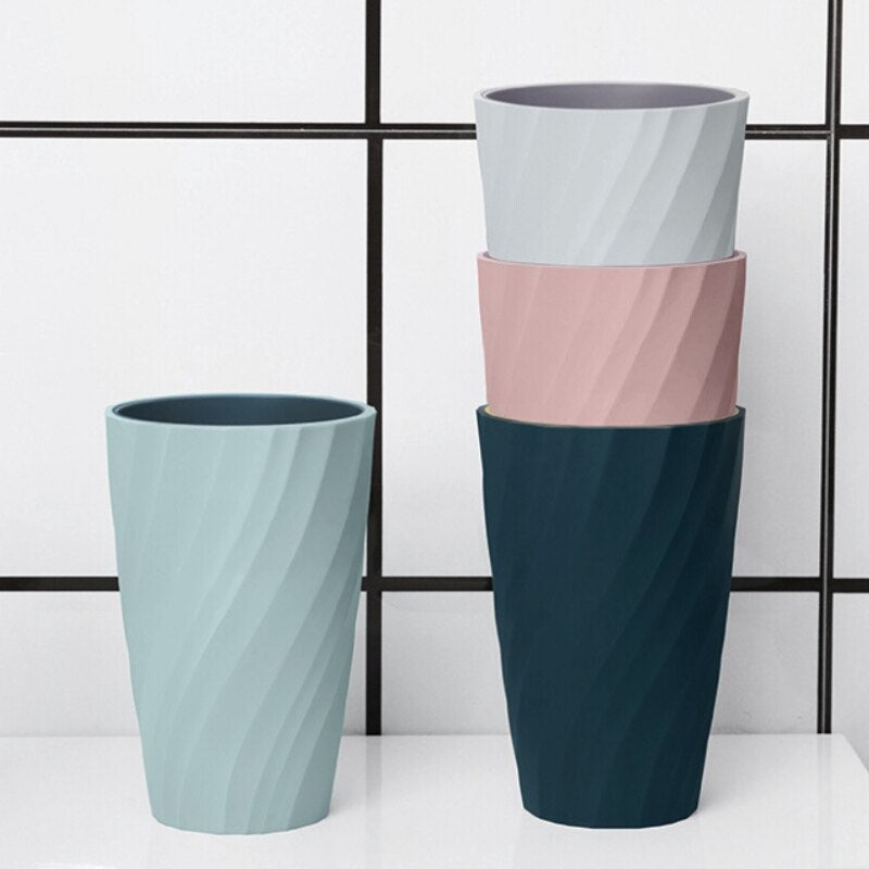 4 Colors Toothbrush Cup Threaded Double-Layer Tumblers Unbreakable Cups For Kids Bathroom Cup Toothbrush Mouthwash cup - V.I.P Digital Presence