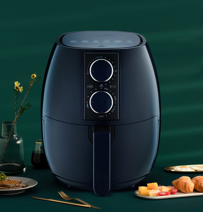 Household Smart Fryer Visual Air Fryer Electromechanical Fryer Electric Oven Smart Air Fryer 5L - V.I.P Digital Presence