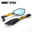 Universal CNC Aluminum Motorcycle Handlebar Rear View Mirrors Blue Anti-glare Mirror for Honda Yamaha Suzuki Scooter ktm - V.I.P Digital Presence
