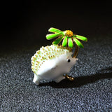 CINDY XIANG Cute Hedgehog Brooch Fashion Daisy Brooches For Women Animal Jewelry Funny Winter Design High Quality - V.I.P Digital Presence