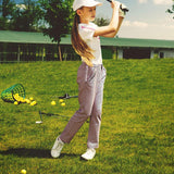 12Pcs Foam Practice Golf Balls Yellow Green Orange Golf Training Balls Outdoor Indoor Putting Green Target Backyard Swing Game