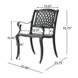 CAYMAN ARCH MESH I CHAIR(set of 2) - V.I.P Digital Presence