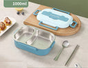 Food grade microwaveable stainless steel compartment insulation lunch box - V.I.P Digital Presence