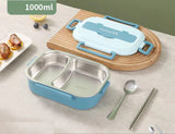Food grade microwaveable stainless steel compartment insulation lunch box - V.I.P Digital Presence