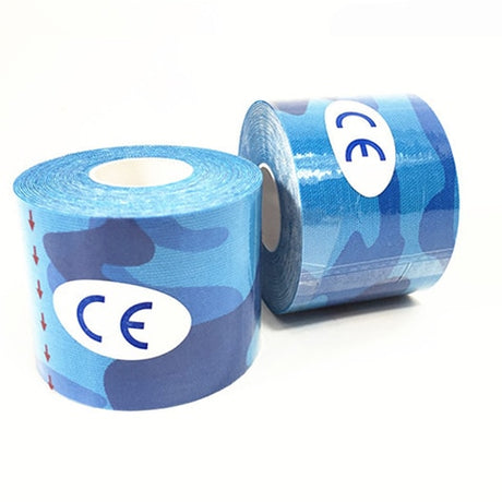 2Size Kinesiology Tape Athletic Tape Sport Recovery Tape Strapping Gym Fitness Tennis Running Knee Muscle Protector Scissor - V.I.P Digital Presence