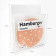 Burger Coaster Set Coffee Cup Insulation Pad 8 Piece Set - V.I.P Digital Presence