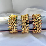 European and American Fashion Trend Retro Literary Inlays Fresh and Versatil, Sea Blue Zircon Texture Copper Plated 18K Bracelet - V.I.P Digital Presence